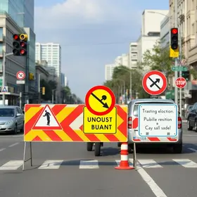 interdições de trânsito