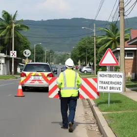 interdição de trânsito