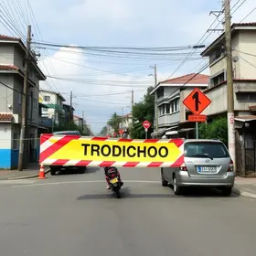 interdição de trânsito