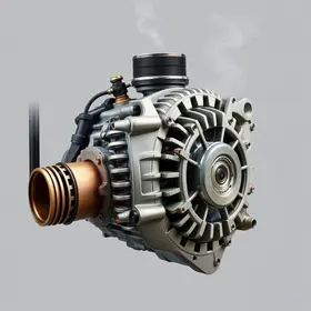 alternador movido pelos gases do escapamento