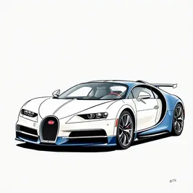 Bugatti W16 Mistral