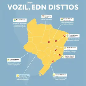 novos locais de votação em trânsito