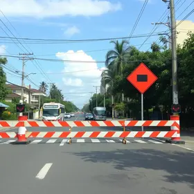 interdição de trânsito