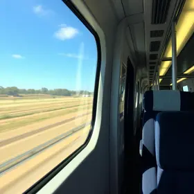 trem com ar-condicionado