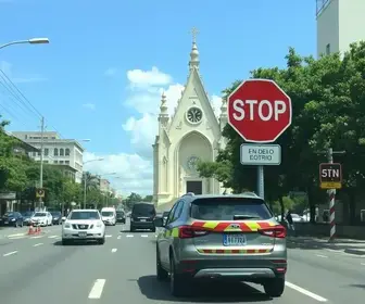 interdição de trânsito